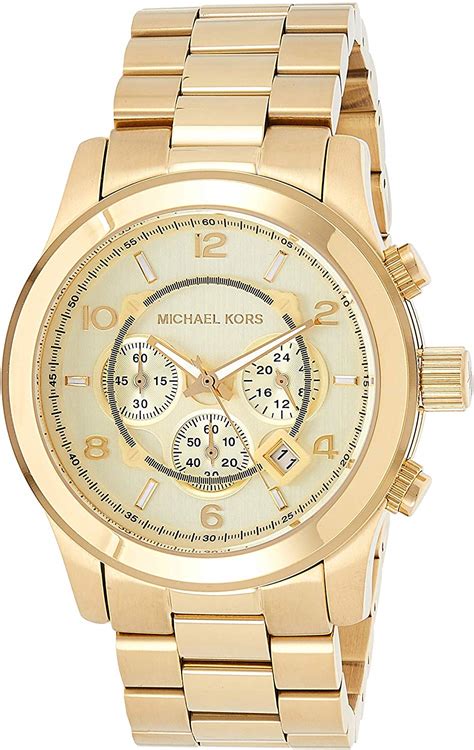 michael kors ur guld